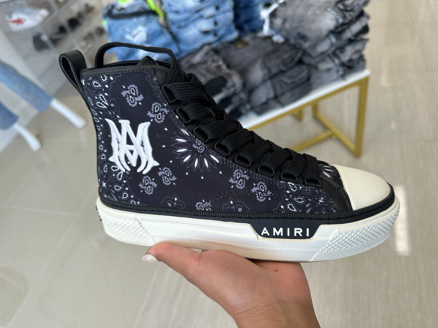 Amiri unisex high shoes