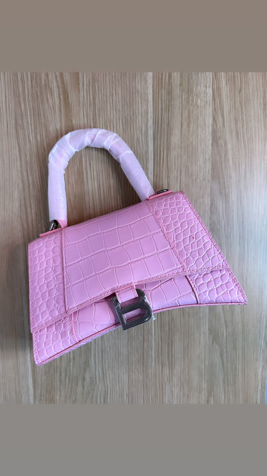 Balenziaga pink handbag